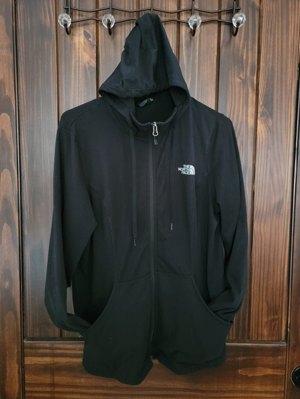 The North Face Women’s Black Full-Zip Hooded Sweater